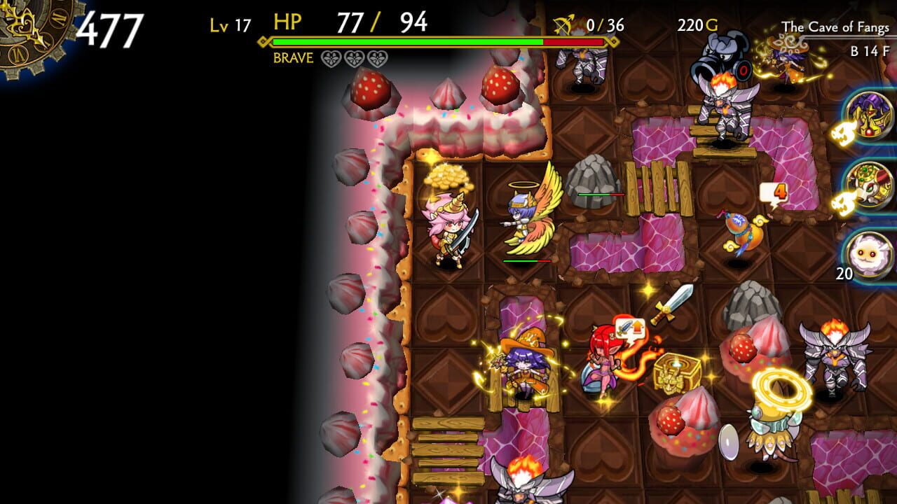 Dragon Fang Z: The Rose & Dungeon of Time - Extra Dungeon: The Cave of Fangs Image