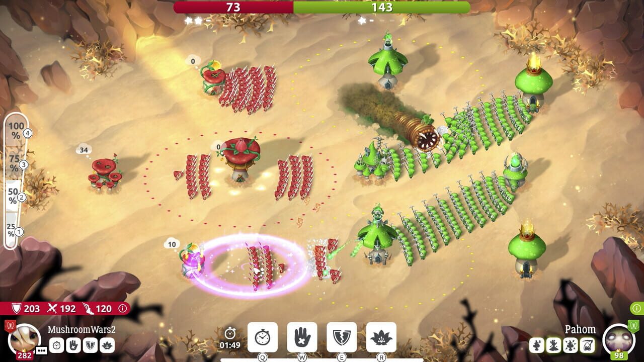 Mushroom Wars 2: Episode 3 - Red & Furious — Screenshot 2