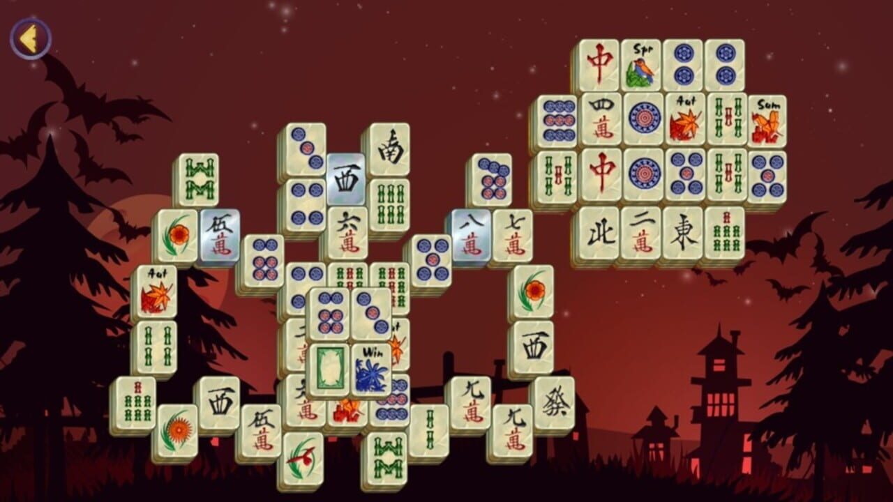 Halloween Night Mahjong 2 — Screenshot 1