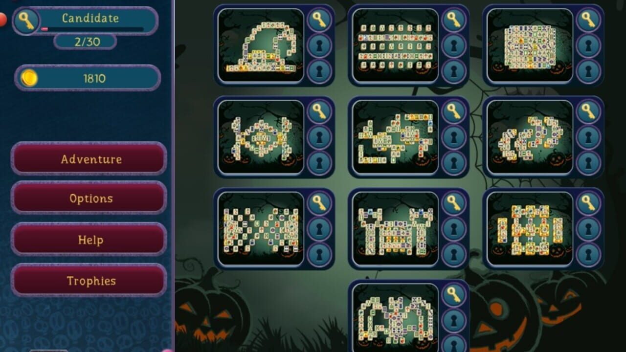 Halloween Night Mahjong 2 — Screenshot 4