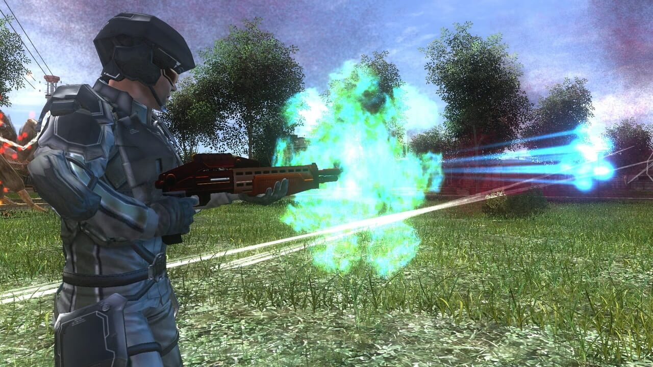 Earth Defense Force 4.1: The Shadow of New Despair - Sting Shot Image