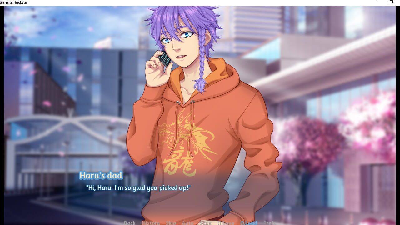 Sentimental Trickster: Yaoi BL Gay Visual Novel Image