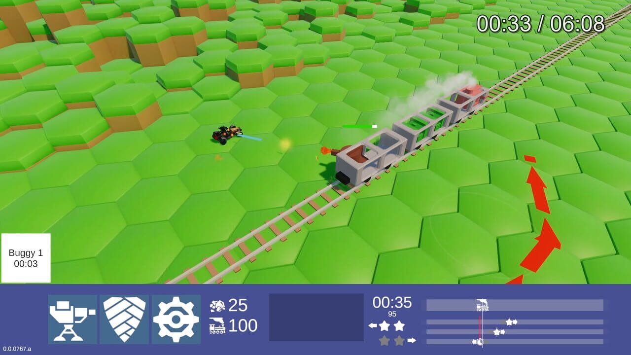 Cargo: TD on Rails — Screenshot 1