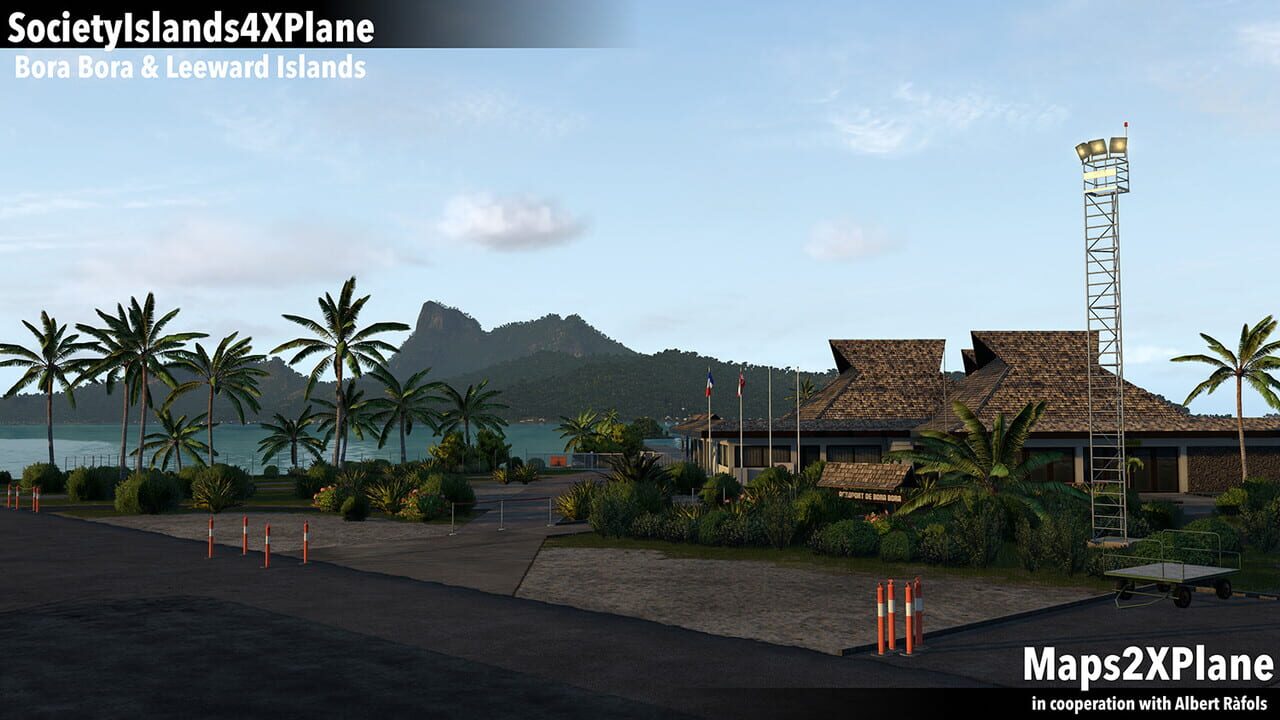 X-Plane 11: Aerosoft - Society Islands XP: Bora Bora & Leeward Islands Image