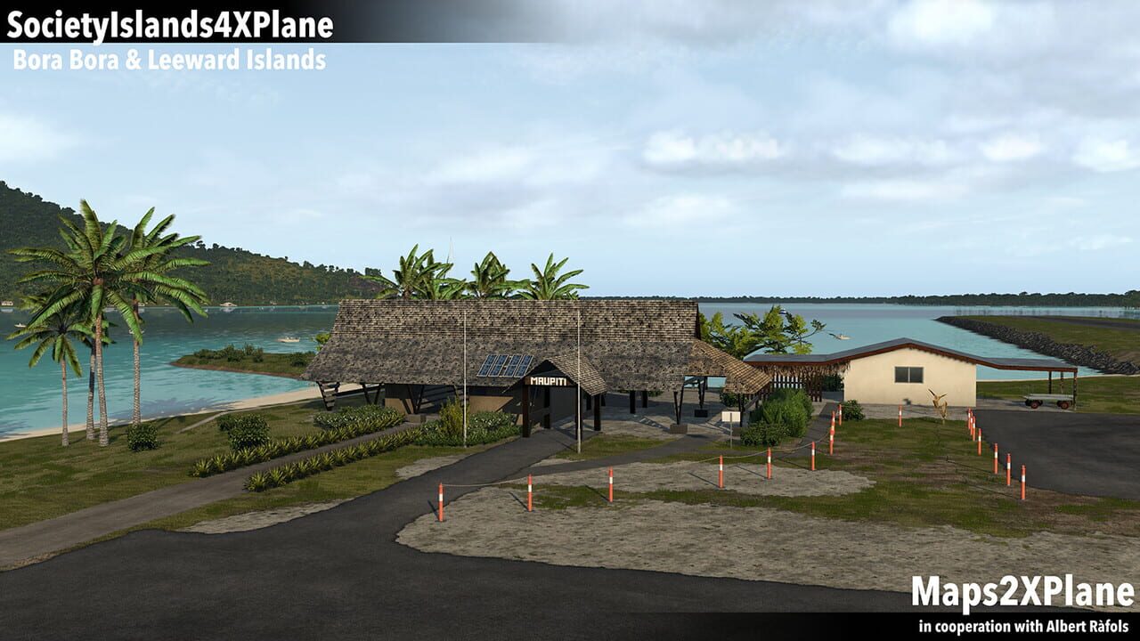 X-Plane 11: Aerosoft - Society Islands XP: Bora Bora & Leeward Islands Image