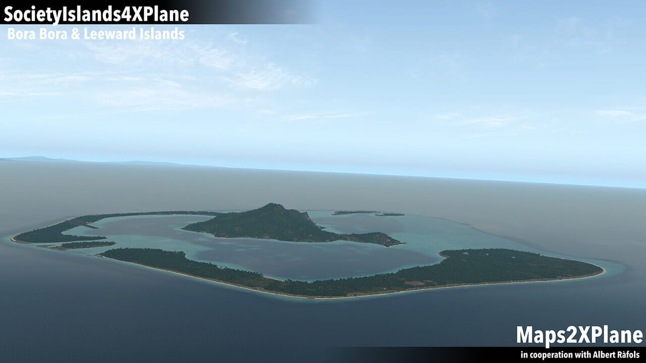 X-Plane 11: Aerosoft - Society Islands XP: Bora Bora & Leeward Islands Image