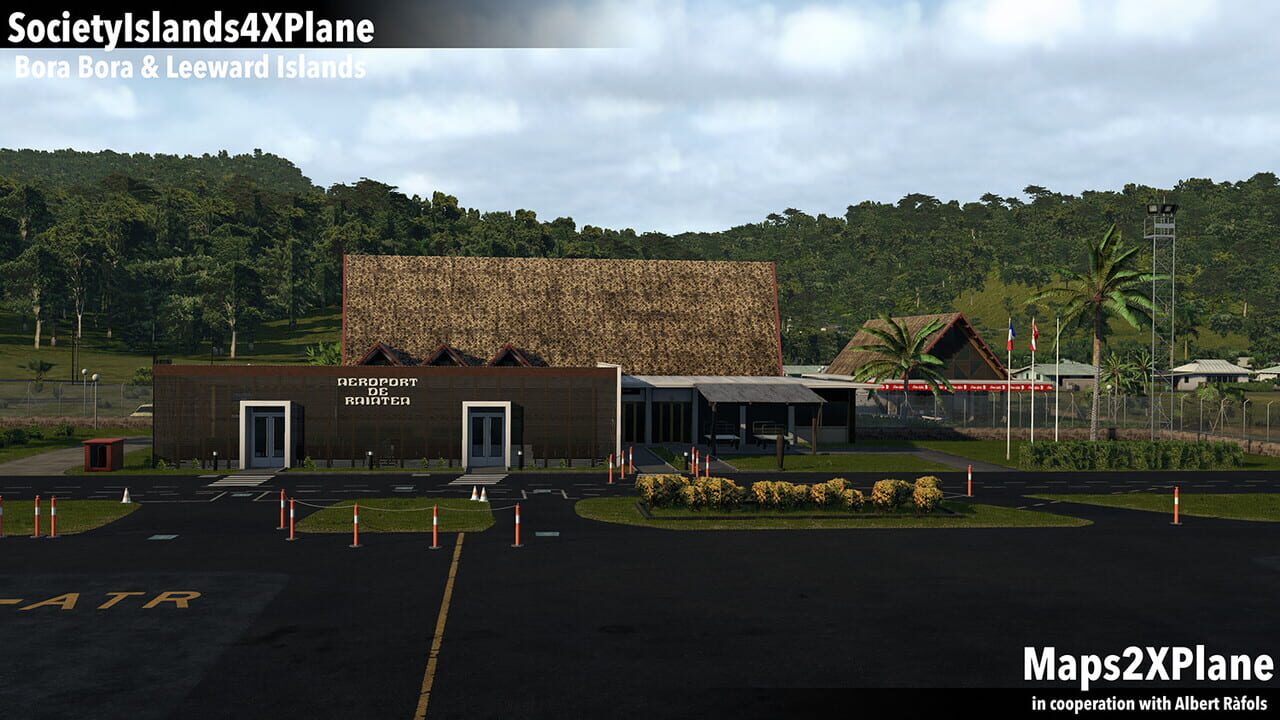 X-Plane 11: Aerosoft - Society Islands XP: Bora Bora & Leeward Islands Image