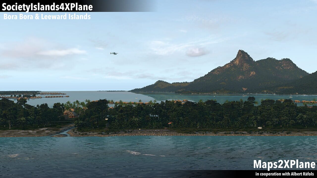 X-Plane 11: Aerosoft - Society Islands XP: Bora Bora & Leeward Islands Image