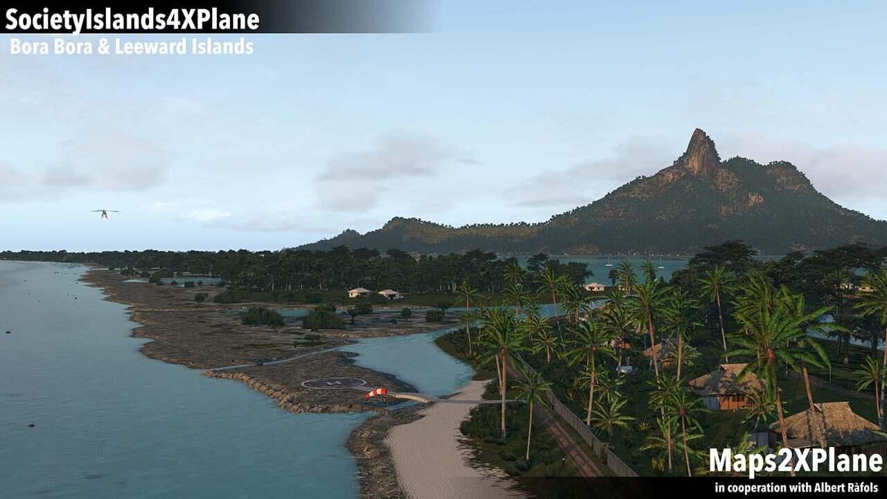 X-Plane 11: Aerosoft - Society Islands XP: Bora Bora & Leeward Islands Image