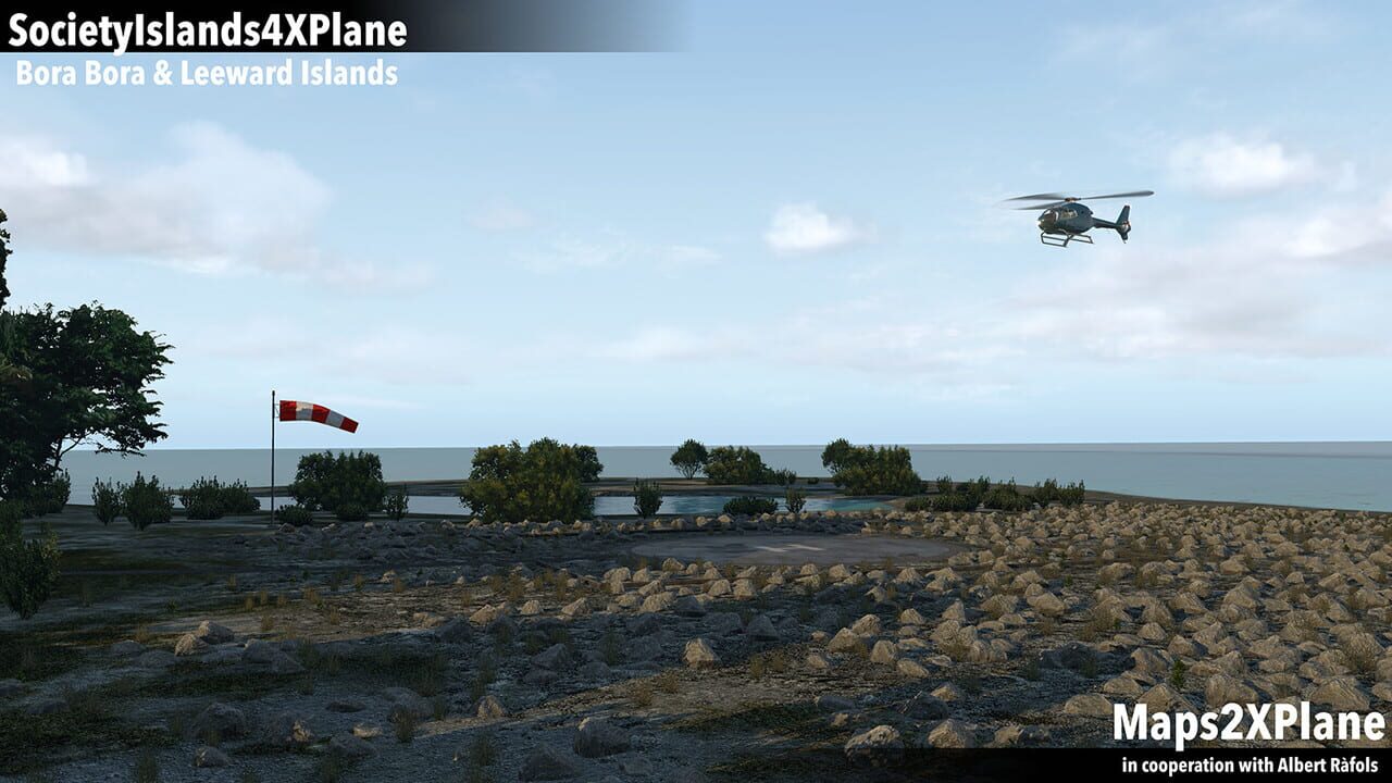 X-Plane 11: Aerosoft - Society Islands XP: Bora Bora & Leeward Islands Image