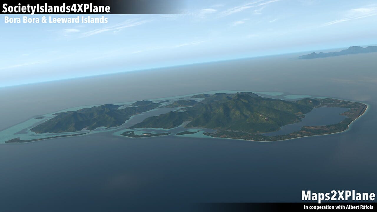 X-Plane 11: Aerosoft - Society Islands XP: Bora Bora & Leeward Islands Image