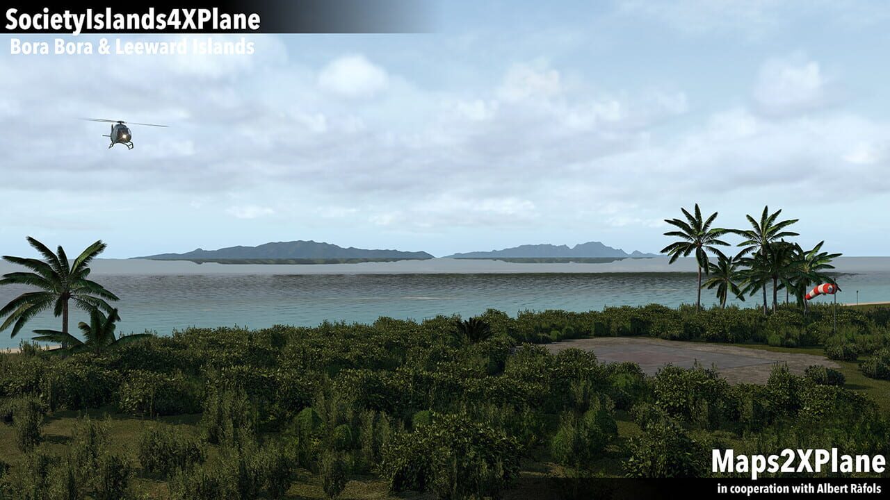 X-Plane 11: Aerosoft - Society Islands XP: Bora Bora & Leeward Islands Image