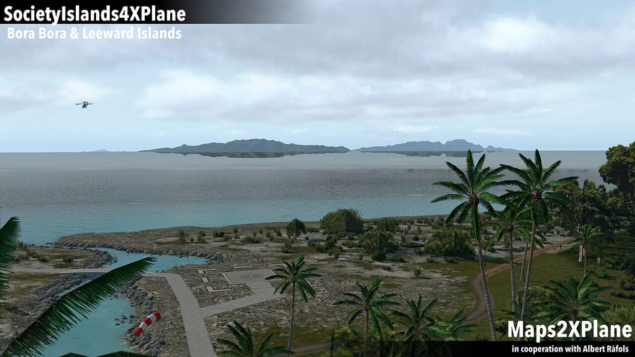 X-Plane 11: Aerosoft - Society Islands XP: Bora Bora & Leeward Islands Image