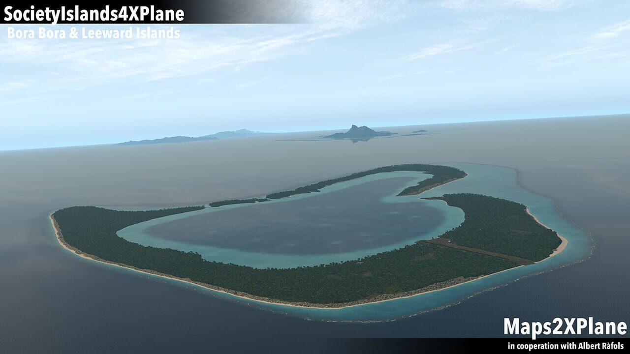 X-Plane 11: Aerosoft - Society Islands XP: Bora Bora & Leeward Islands Image