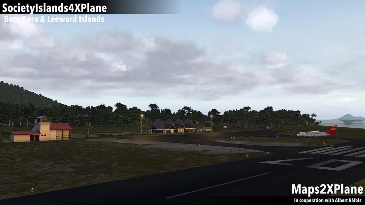 X-Plane 11: Aerosoft - Society Islands XP: Bora Bora & Leeward Islands Image