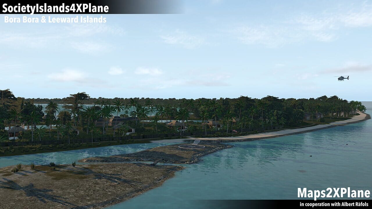 X-Plane 11: Aerosoft - Society Islands XP: Bora Bora & Leeward Islands Image