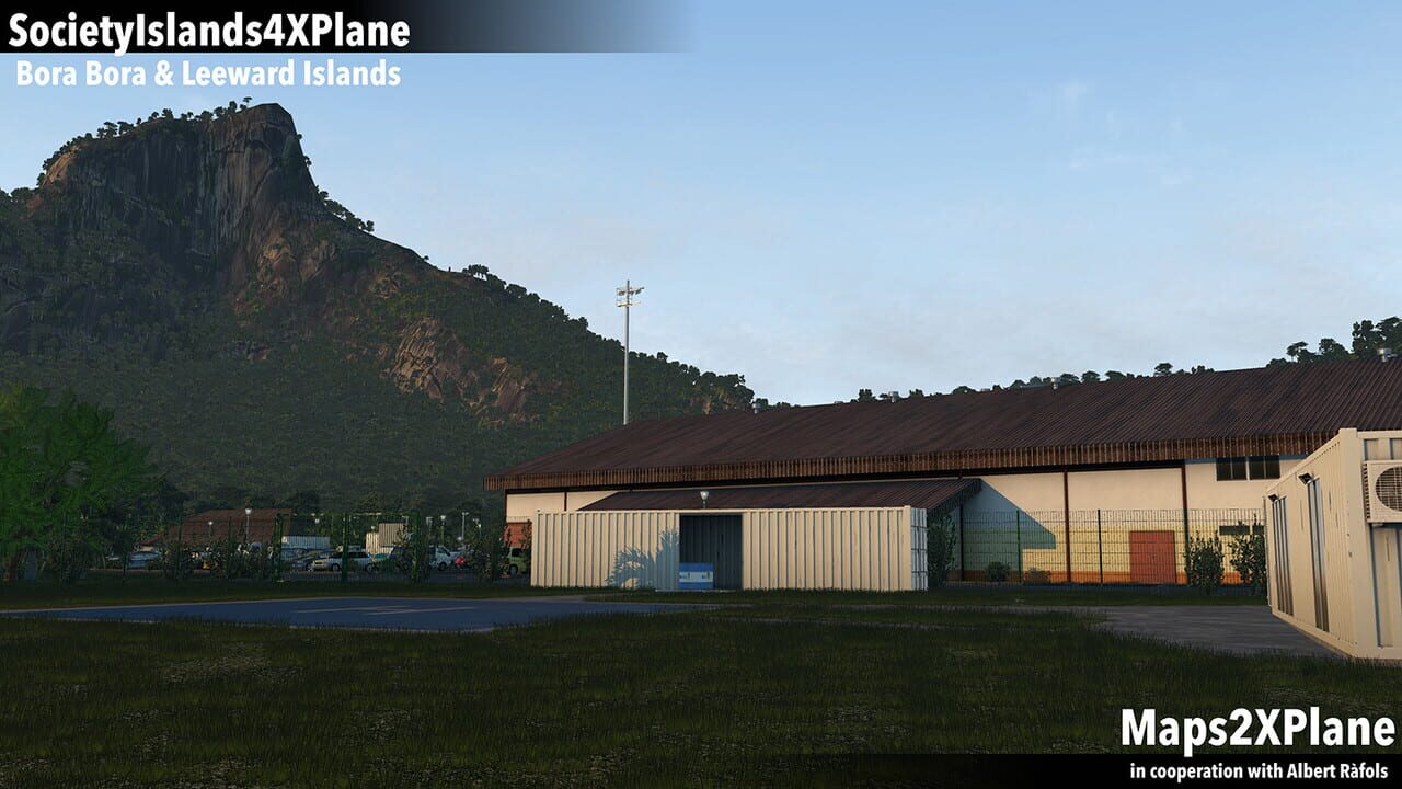 X-Plane 11: Aerosoft - Society Islands XP: Bora Bora & Leeward Islands Image