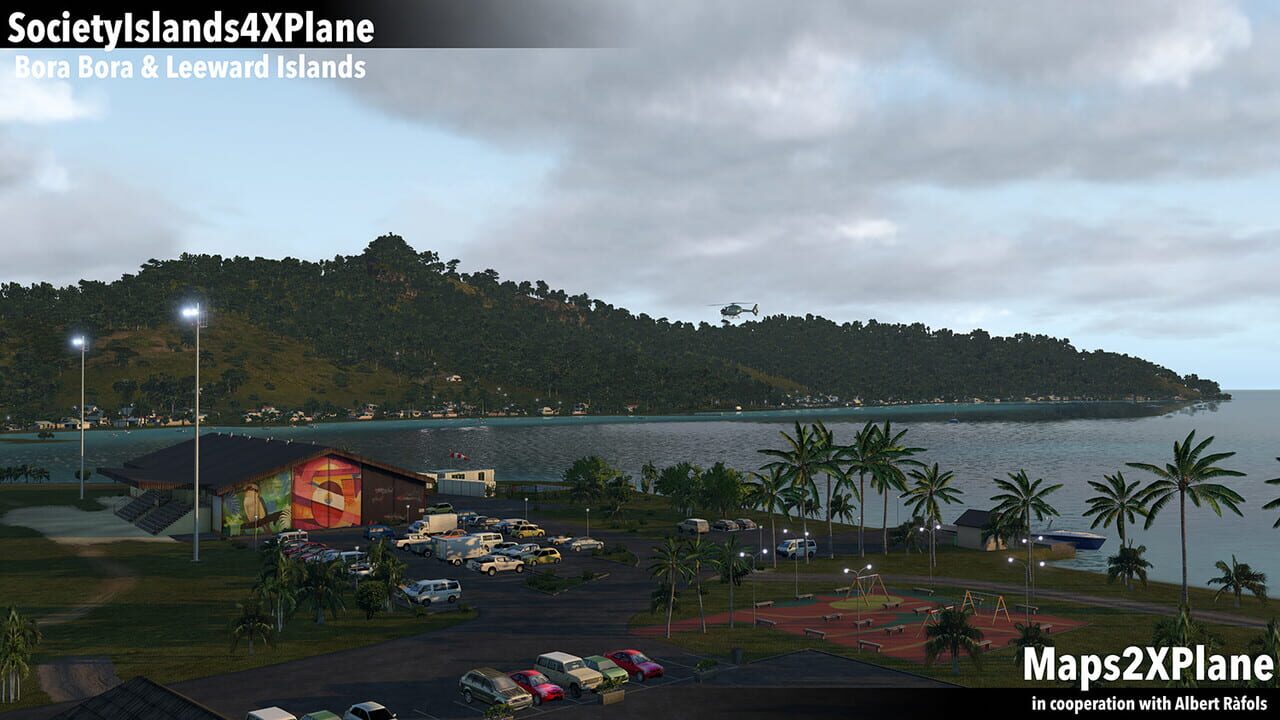 X-Plane 11: Aerosoft - Society Islands XP: Bora Bora & Leeward Islands Image