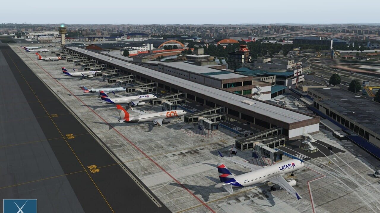 X-Plane 11: Globall Art SBSP - Congonhas Airport Image