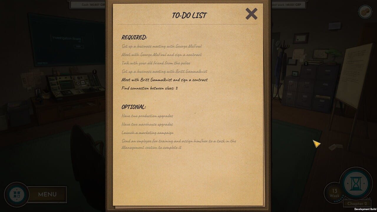 Coffee Noir: Business Detective Game Image