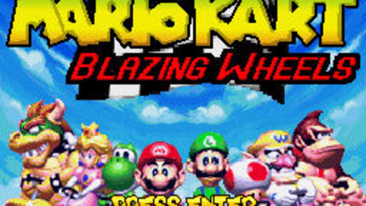 Mario Kart: Blazing Wheels Screenshot 1
