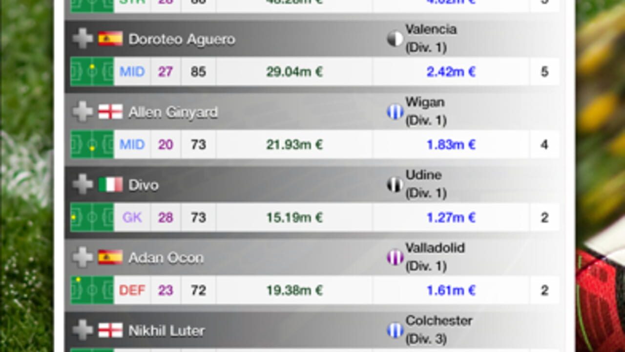 IClub Manager 2 — Screenshot 5