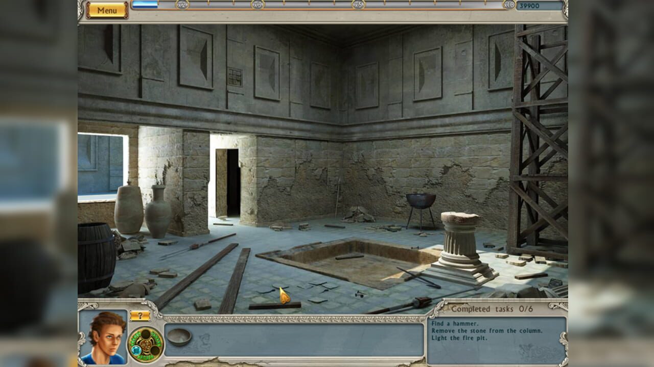 Alabama Smith: Escape from Pompeii — Screenshot 1