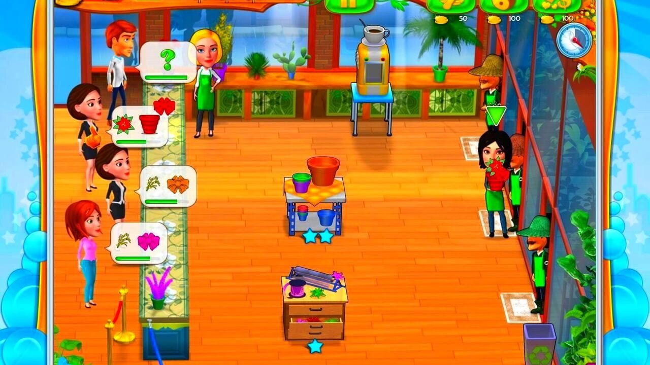 Garden Shop: Rush Hour! — Screenshot 1