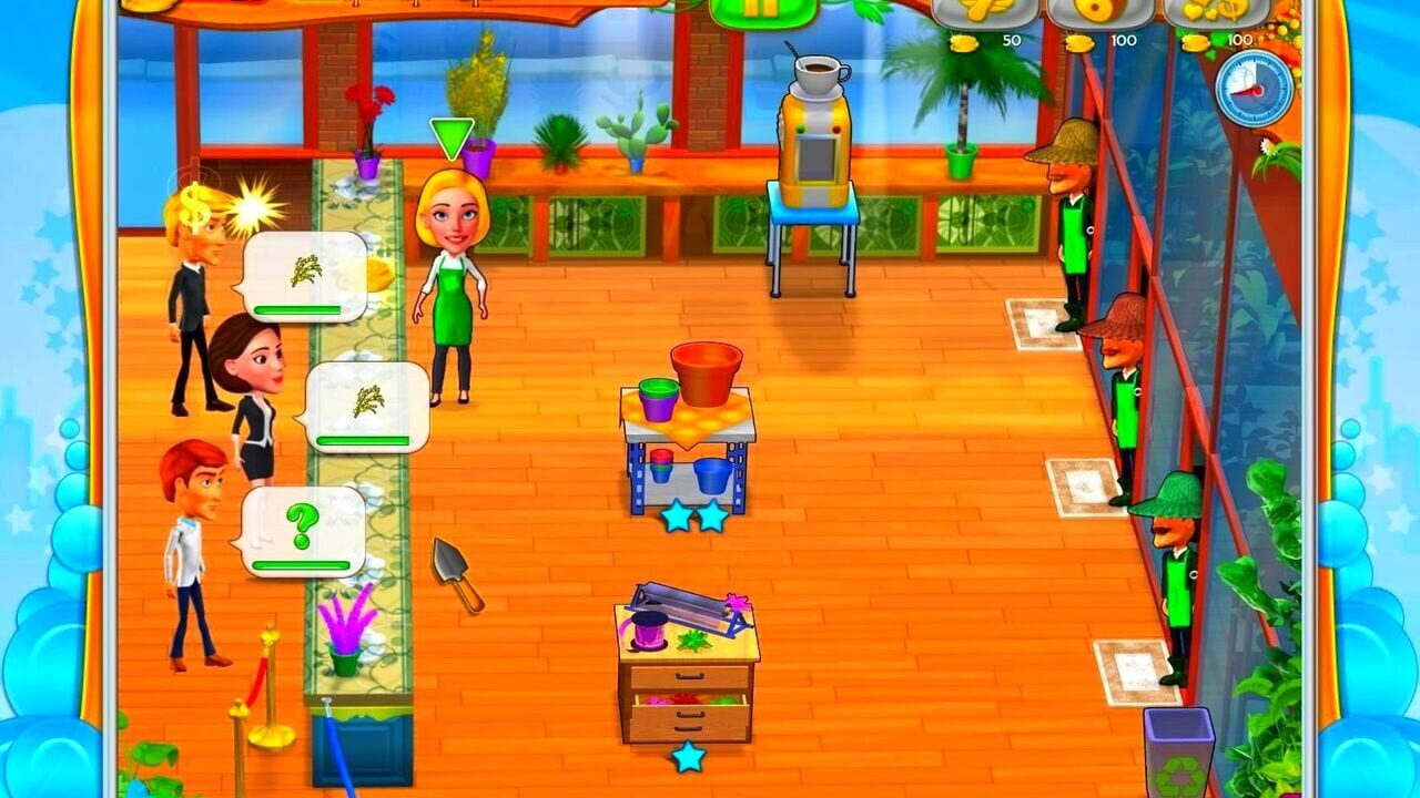 Garden Shop: Rush Hour! — Screenshot 2