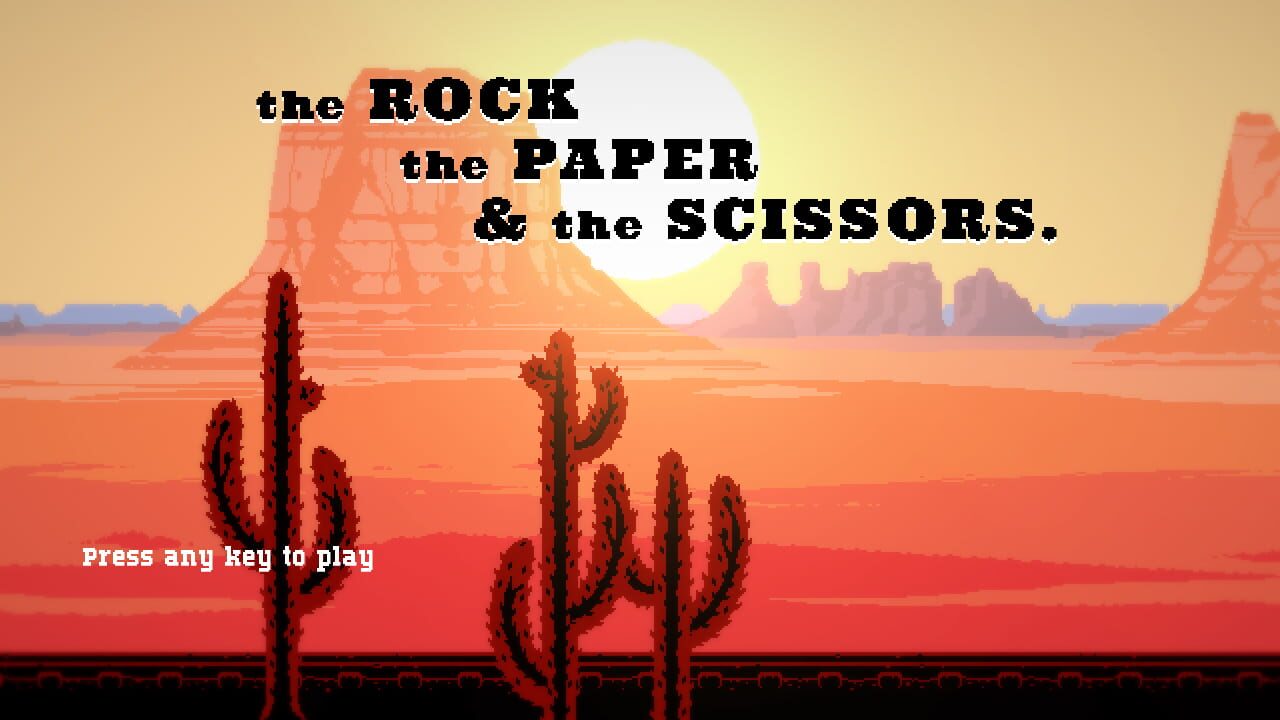 The Rock the Paper and the Scissors — Screenshot 1