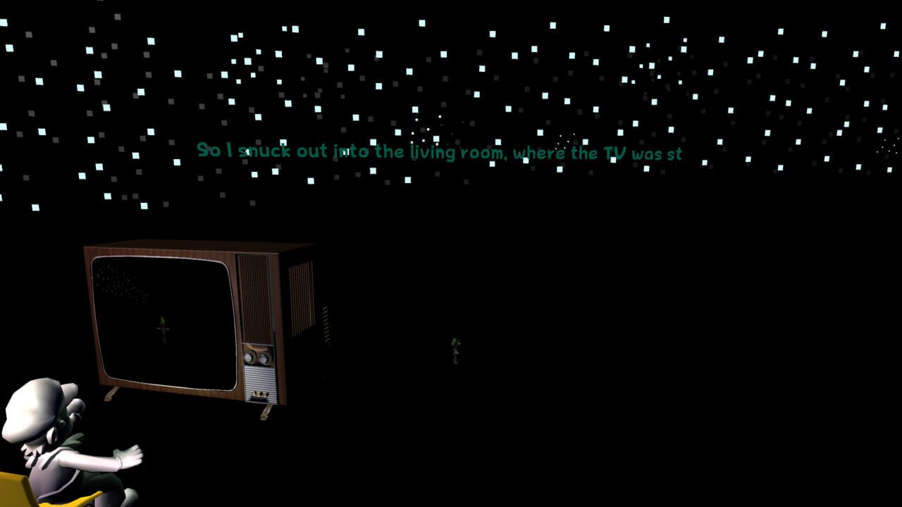 Winter, 2001: Someone tell Luigi I love him Image