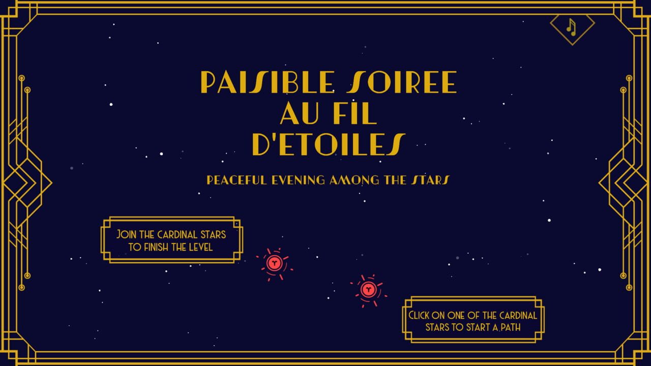 Paisible Soirée au Fil d'Étoiles Image