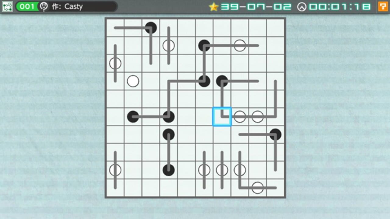 Nikoli no Puzzle V: Masyu — Screenshot 2