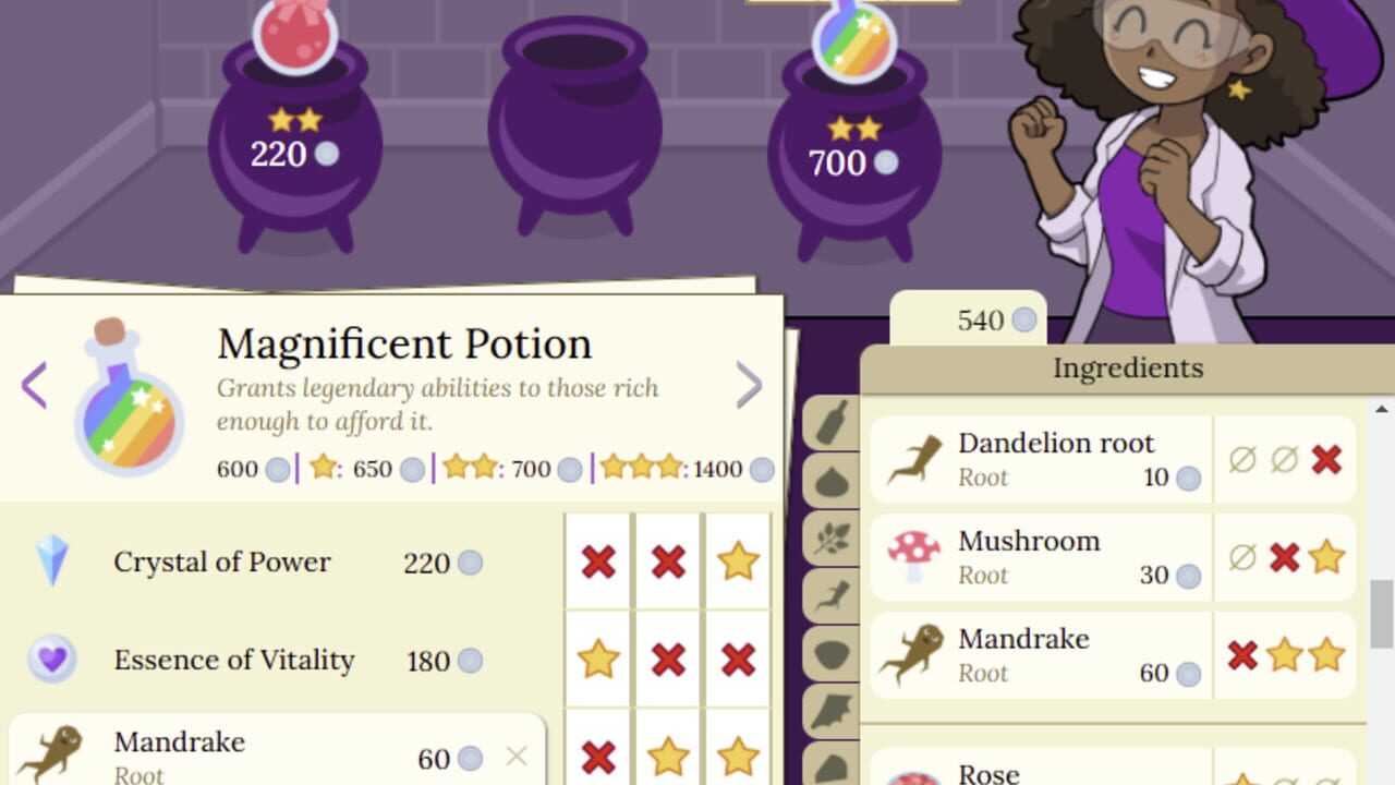 Lizzie's Lucky Potion Shop — Screenshot 2