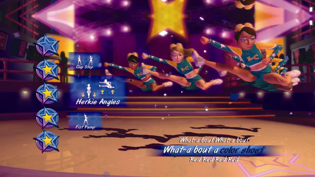 Let's Cheer! banner