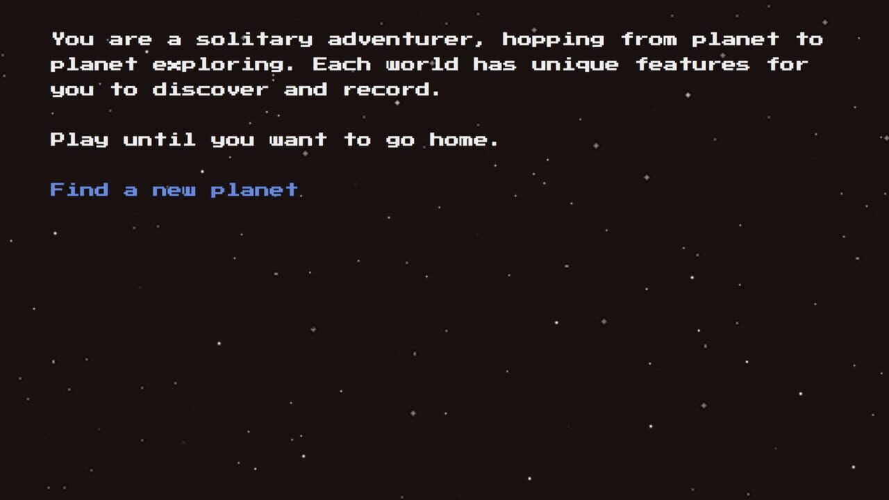 Alone Among the Stars: Twine Edition — Screenshot 2