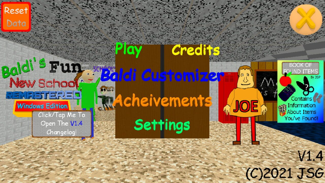 Capture 1 de Baldi's Fun New School: Remastered