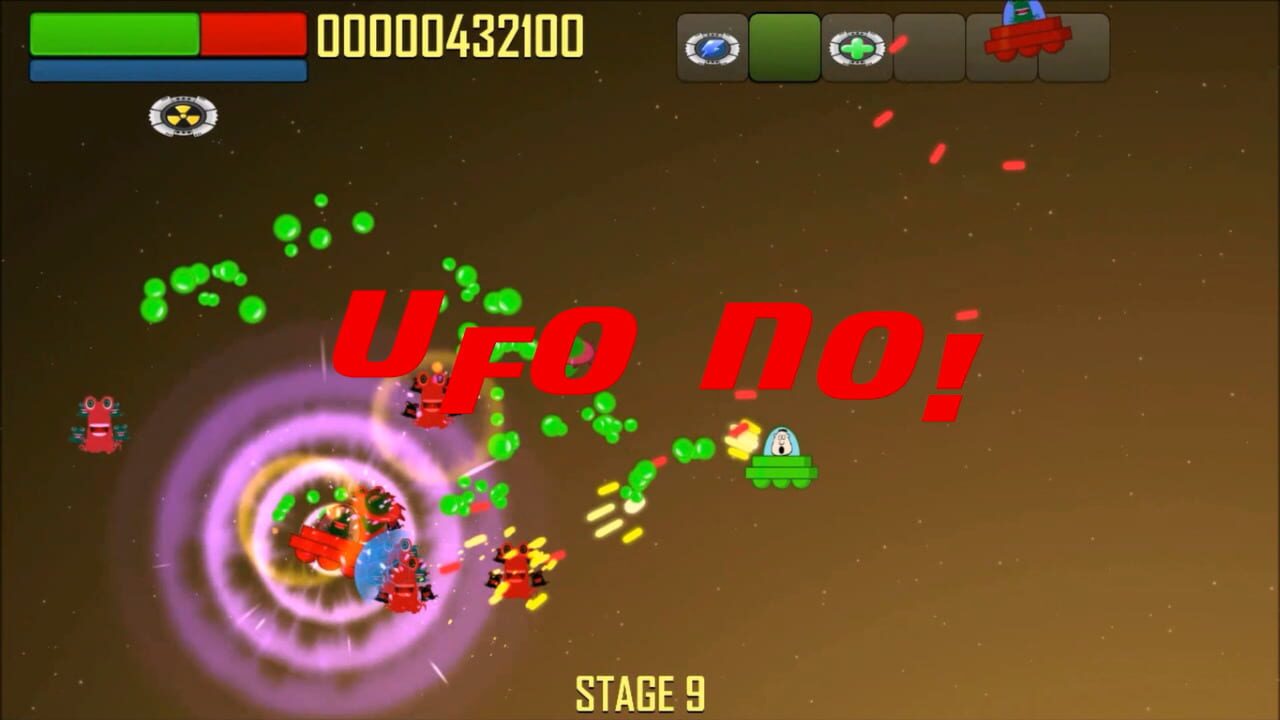 UFO No! — Screenshot 1