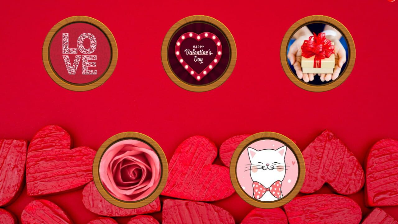 All Valentine Pairs Memory Game — Screenshot 4