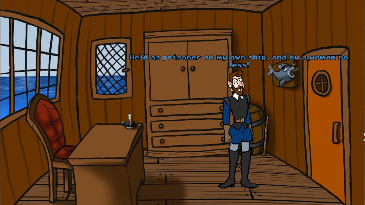Captain Downes and the Pirate Princess Image