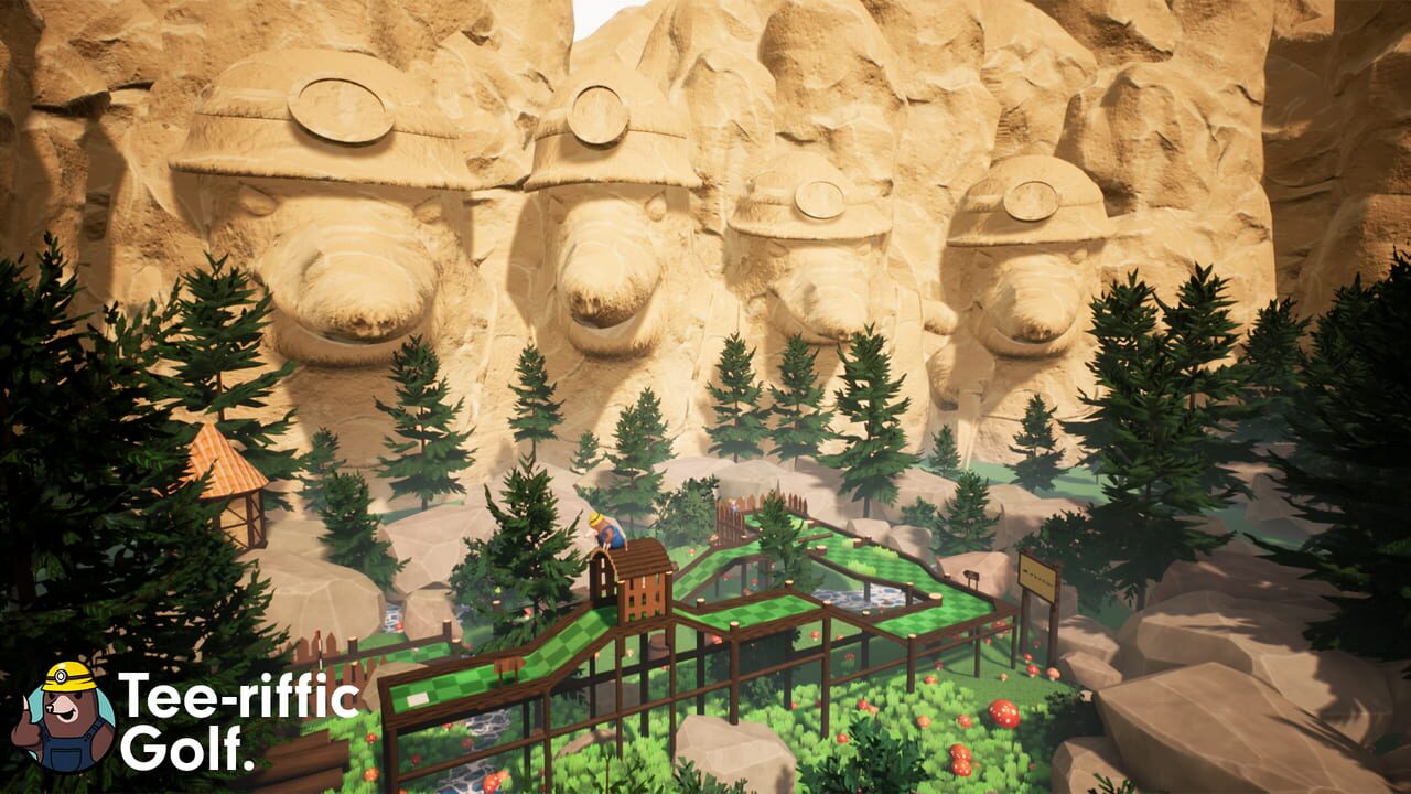 Tee-riffic Golf. Screenshot 1