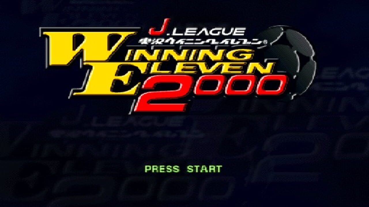 J.League Jikkyou Winning Eleven 2000 — Screenshot 2