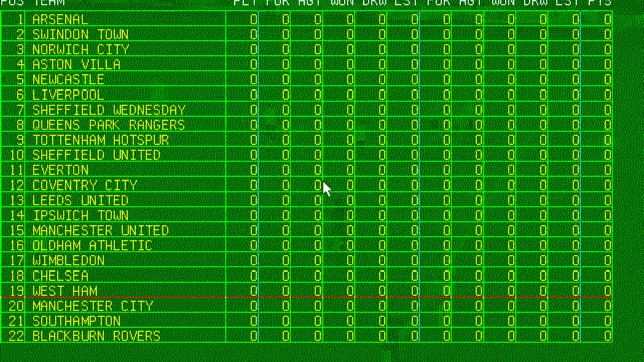 Tactical Manager Screenshot 1