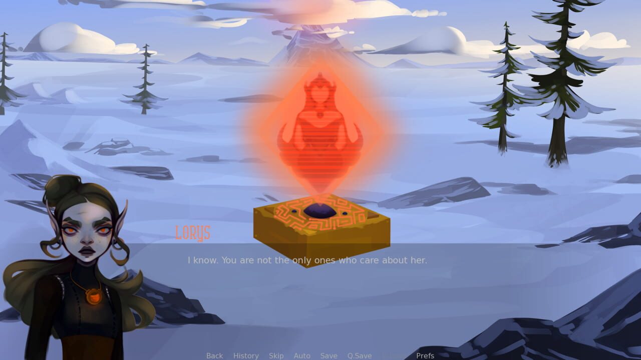 Shelled Flame Image