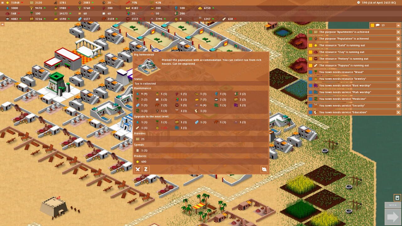 Turn-Based Kingdom: Ancient Egypt — Screenshot 2