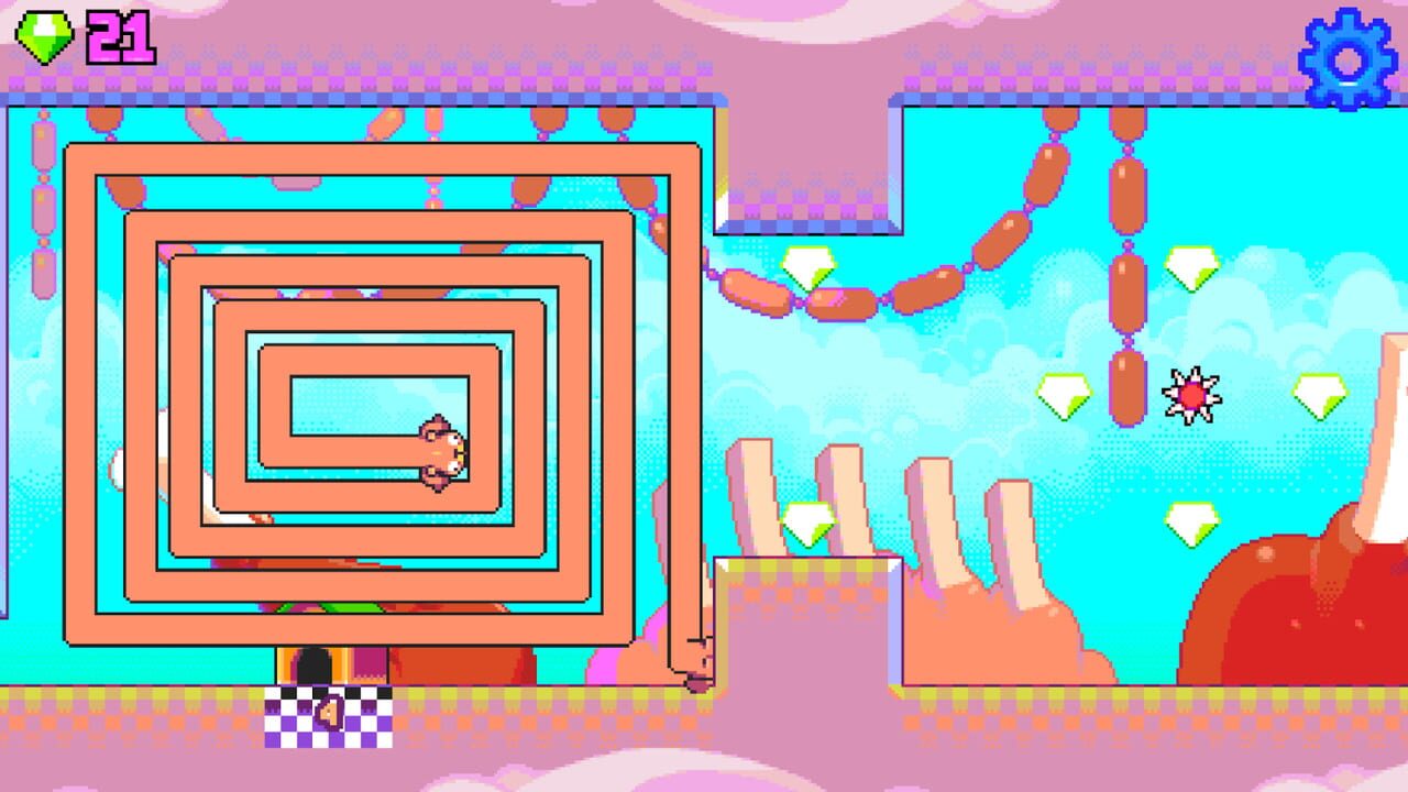 Silly Sausage in Meat Land — Screenshot 2