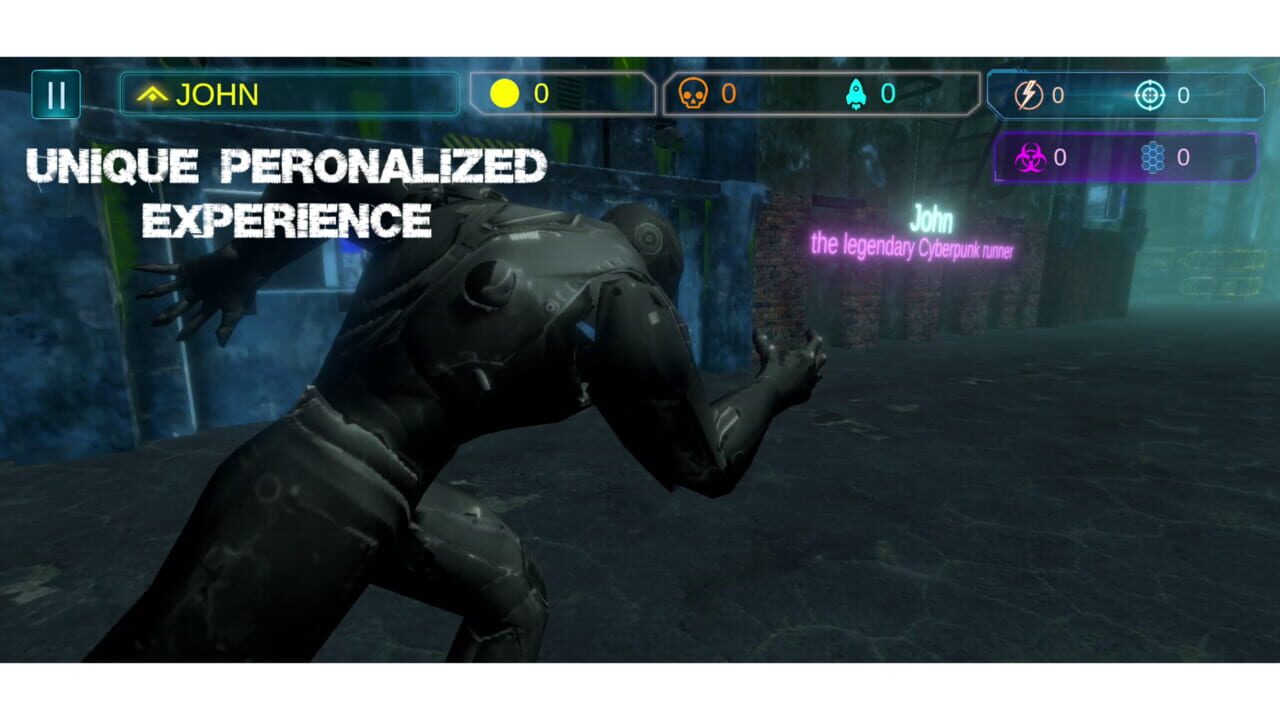 Cyberpunk Runner — Screenshot 2