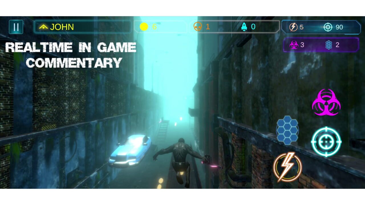 Cyberpunk Runner — Screenshot 3