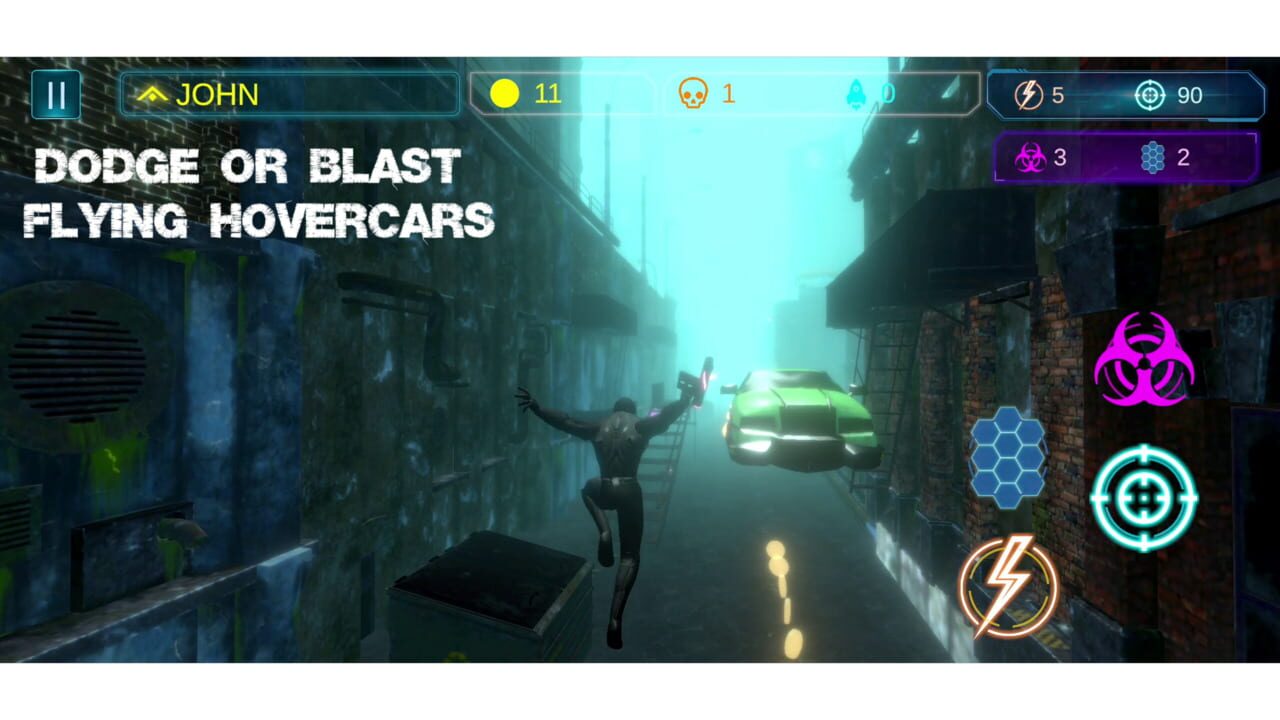Cyberpunk Runner — Screenshot 4