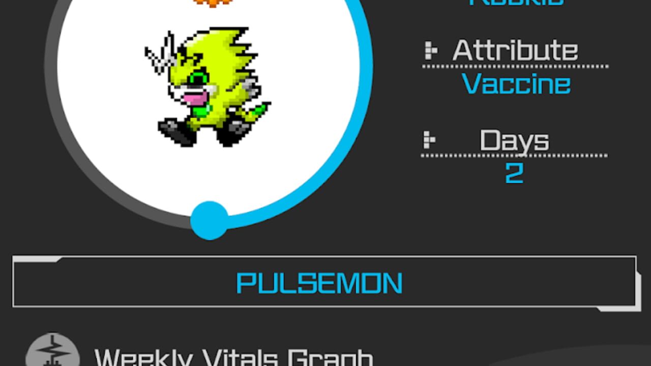 Digimon Vital Bracelet Lab — Screenshot 2